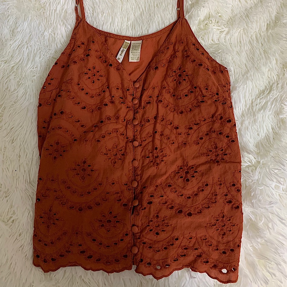 Orange Tank Top